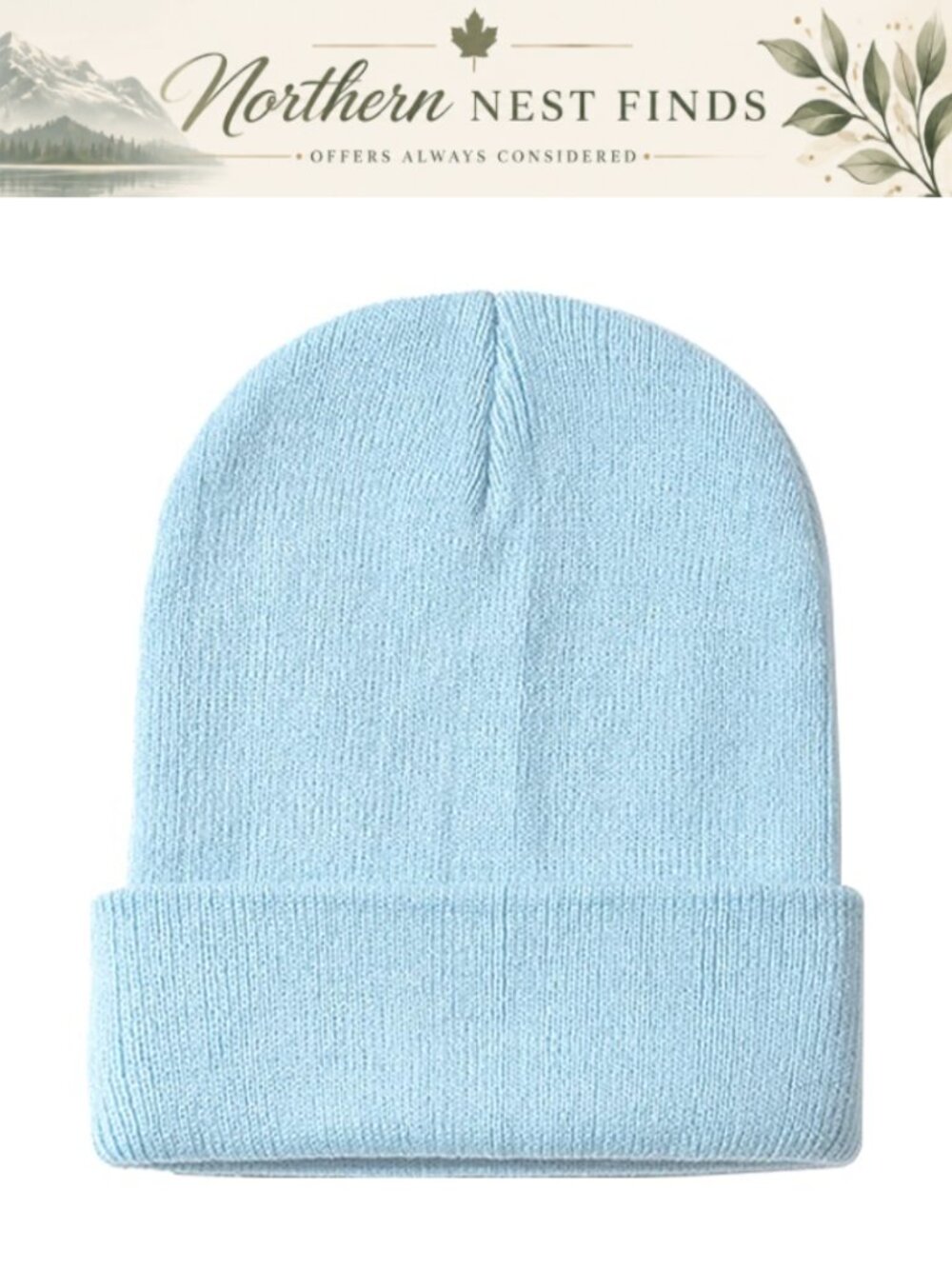 ZOORON Ponytail Beanie Women Cable Knit Winter Skull Cap